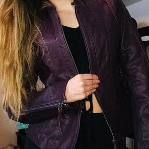 Vintage Danier Purple Jacket